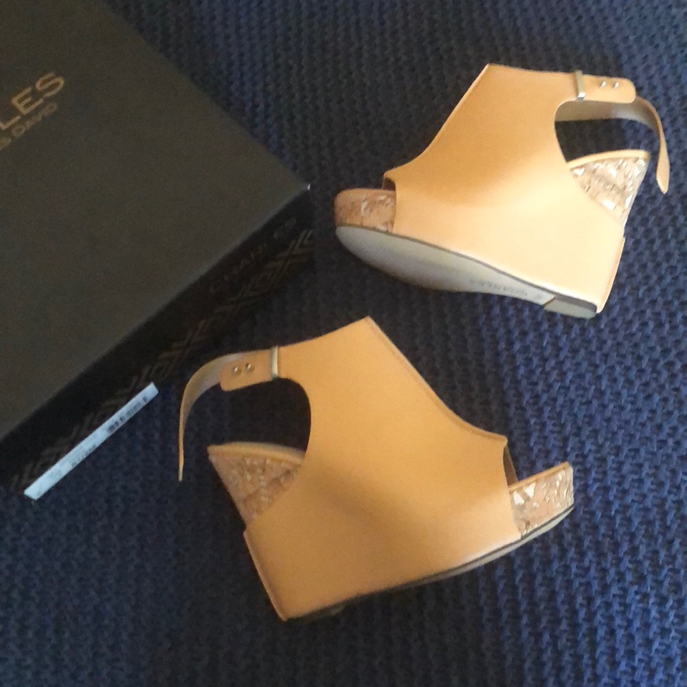 Charles By Charles David Ames nude wedge